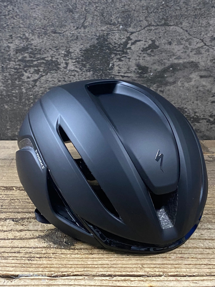 KK753 スペシャライズド SPECIALIZED S-WORKS EVADE 4 ヘルメット L 黒 2025/01製造