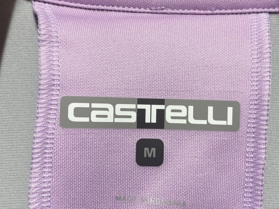 KR809 カステリ CASTELLI TRANSITION 2 W JACKET 長袖 サイクルジャケット 紫 M GORE-TEX INFINIUM レディース