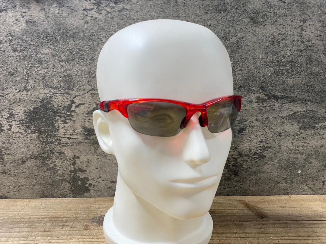 KB087 オークリー OAKLEY HALFJACKET 2.0 サングラス アイウェア クリアレッド POLARIZED