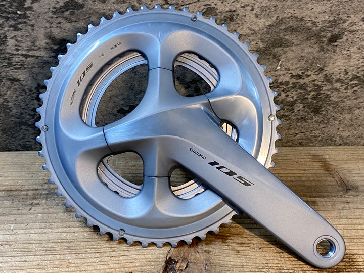 JR644 シマノ SHIMANO 105 FC-R7000 クランクセット 52/36T 170mm シルバー