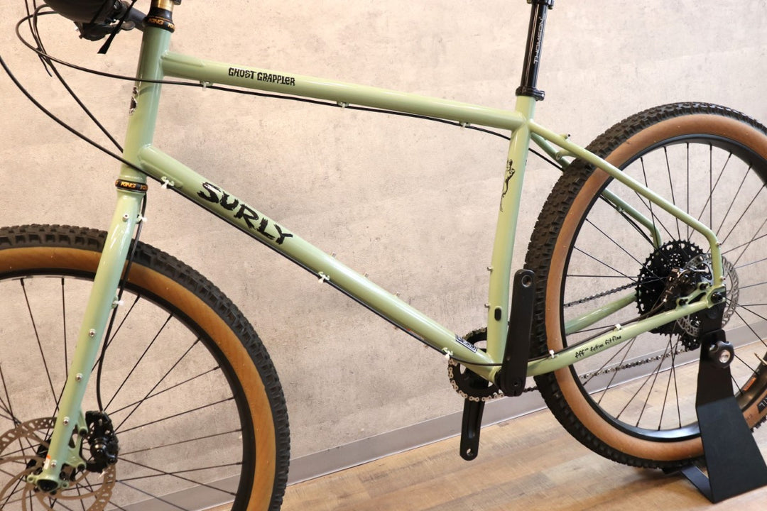 サーリー SURLY ゴーストグラップラー GHOST GRAPPLER 2021年モデル Lサイズ クロモリ MTB グラベル CHRIS KING 付 【さいたま浦和店】