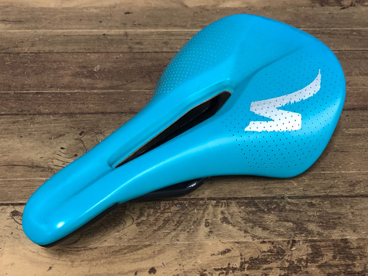 JQ411 スペシャライズド SPECIALIZED POWER ARC サドル 青 143mm HOLLOW Tiレール