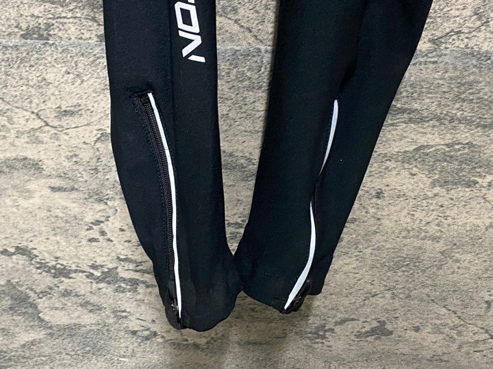KI988 モントン MONTON URBAN+ ビブタイツ 黒 S 裏起毛