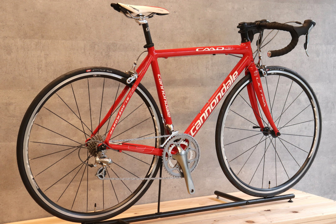 キャノンデール CANNONDALE キャド CAAD9-6 2009モデル 52サイズ シマノ ティアグラ 4500 9S アルミ ロードバイク 【さいたま浦和店】