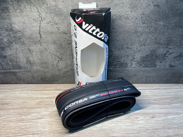 JK160 ヴィットリア vittoria コルサ CORSA GRAPHENE 2.0 チューブレスレディ タイヤ 700x25c 未使用