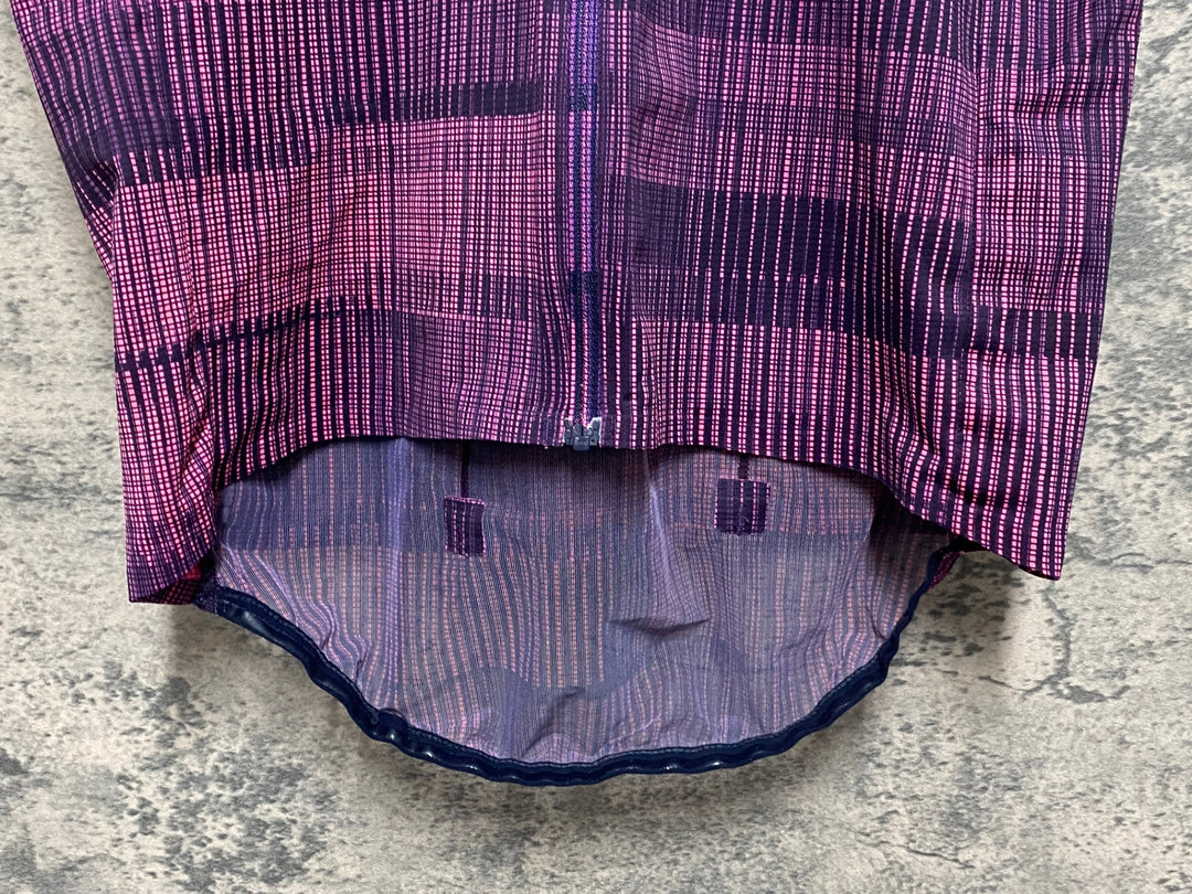 JQ365 ラファ Rapha MENS FLYWEIGHT JERSEY PRINTS 半袖 サイクルジャージ ピンク M