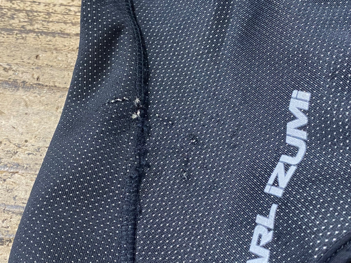 KJ162 パールイズミ PEARL iZUMi シューズカバー 黒 XL WINDBREAK 穴開き