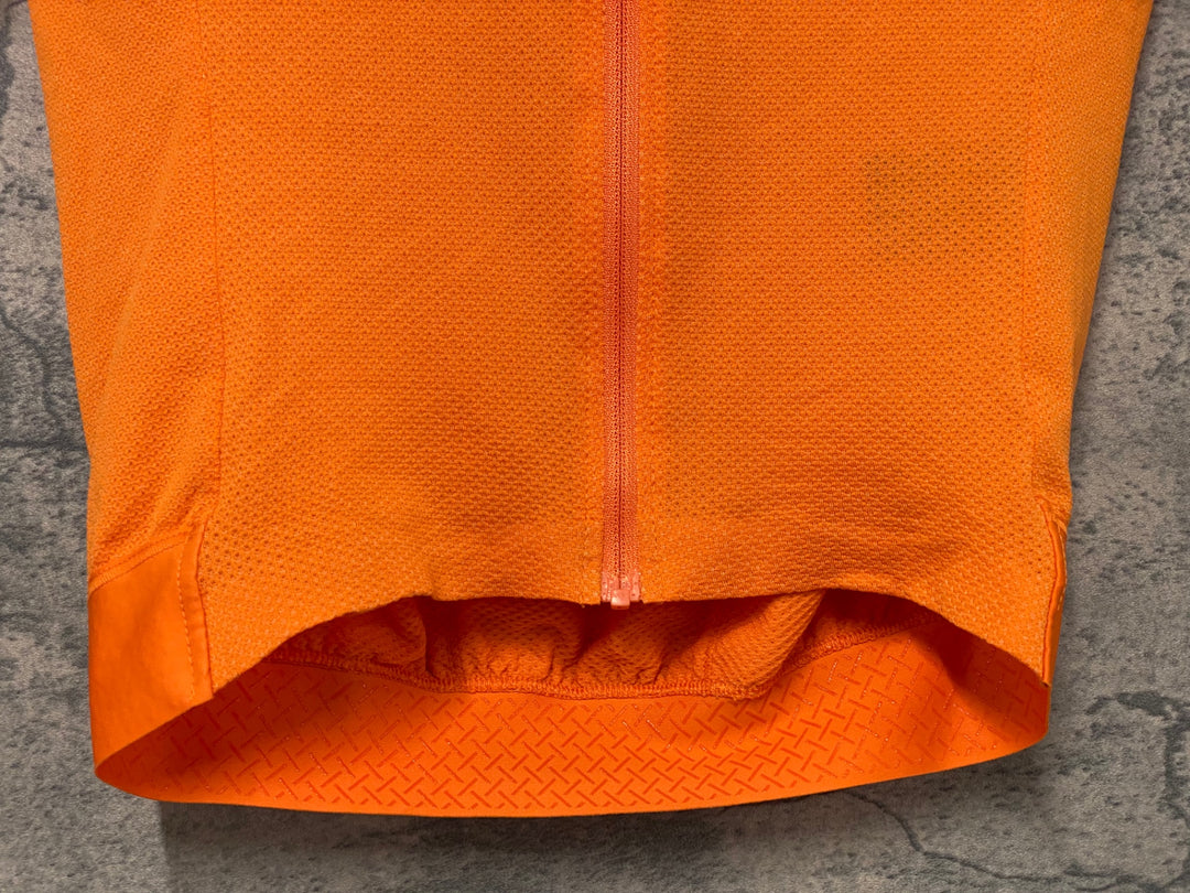 KJ291 パスノーマルスタジオ PAS NORMAL STUDIOS Men's Solitude Mesh Jersey 半袖 サイクルジャージ オレンジ XS