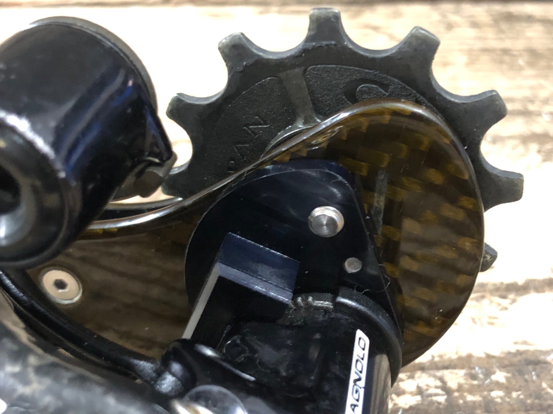 JO405 カンパニョーロ campagnolo RECORD リアディレイラー CDJビッグ