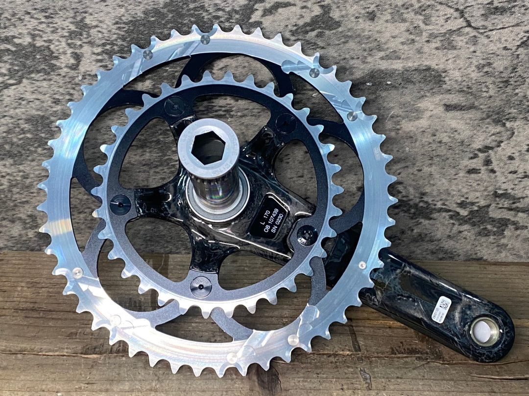 JR304 CAMPAGNOLO CENTAUR CARBON FC12CE040C クランクセット 170mm 50/34T POWER TORQUE 10S