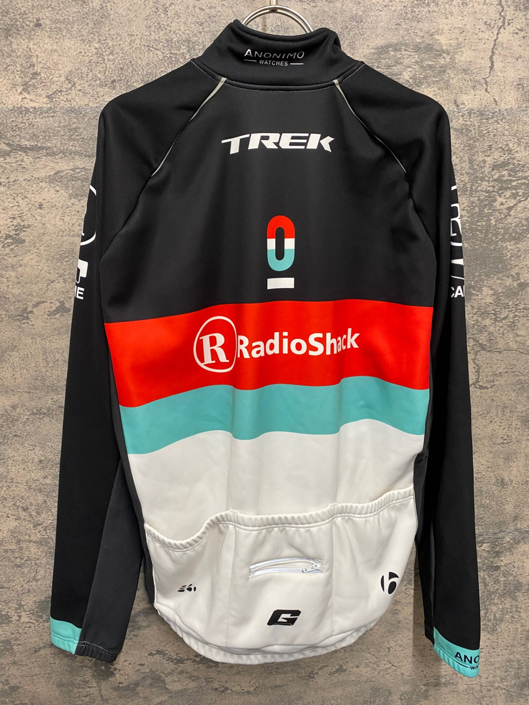 KF149 クラフト CRAFT 長袖 サイクルジャケット 白 XL 裏起毛 RadioShack TREK