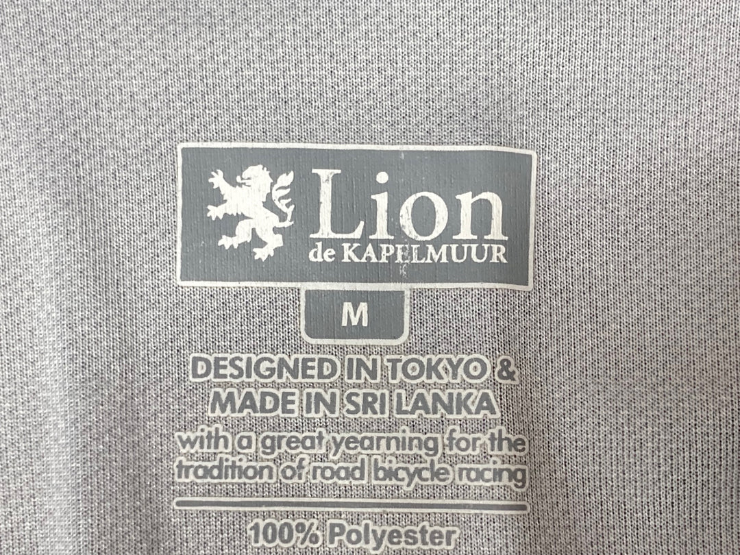 JW661 リオンドカペルミュール Lion de KAPELMUUR 長袖 サイクルジャージ 黒 S