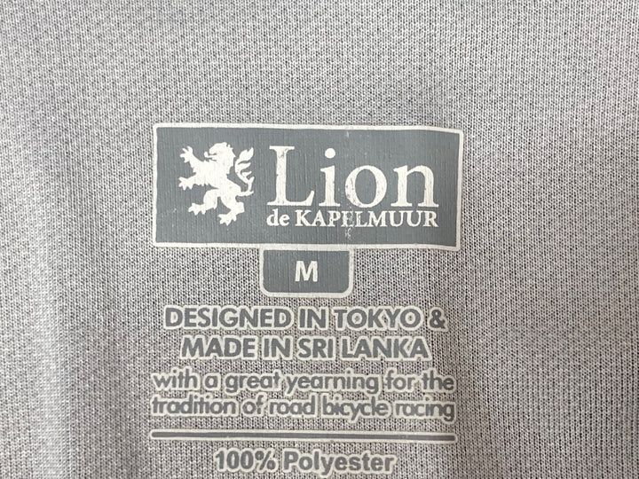 JW661 リオンドカペルミュール Lion de KAPELMUUR 長袖 サイクルジャージ 黒 S