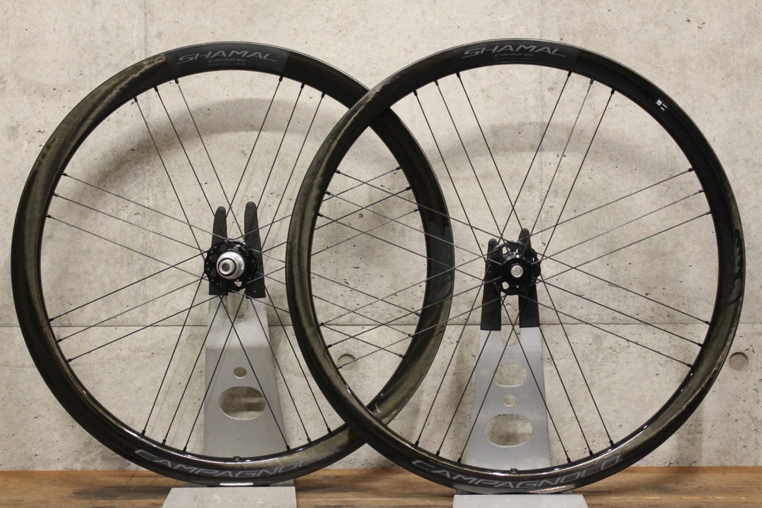 カンパニョーロ CAMPAGNOLO シャマル カーボン SHAMAL CARBON DB カーボン チューブレス ホイールセット スラムXDR 12S 21C 【福岡店】