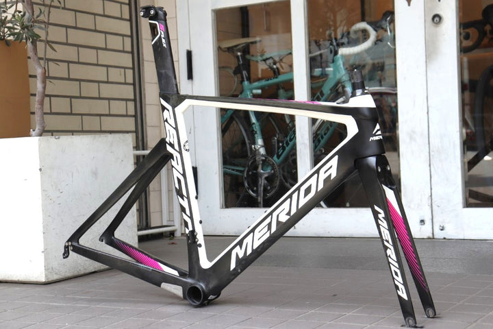 メリダ MERIDA リアクト チーム REACTO TEAM-E 2016モデル 52サイズ カーボン ロードバイク フレームセット 【横浜店】