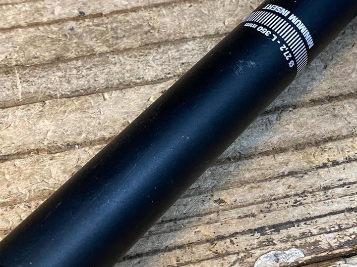 JW500 デダ DEDA ZERO 100 シートポスト 黒 Φ27.2 350mm