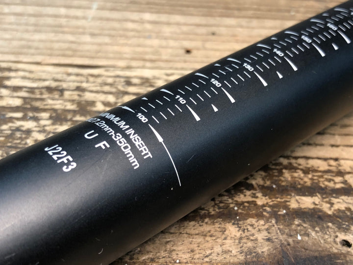 JG727 シマノ SHIMANO プロ  PRO VIBE アルミ シートポスト 27.2Φ 350mm セットバック0