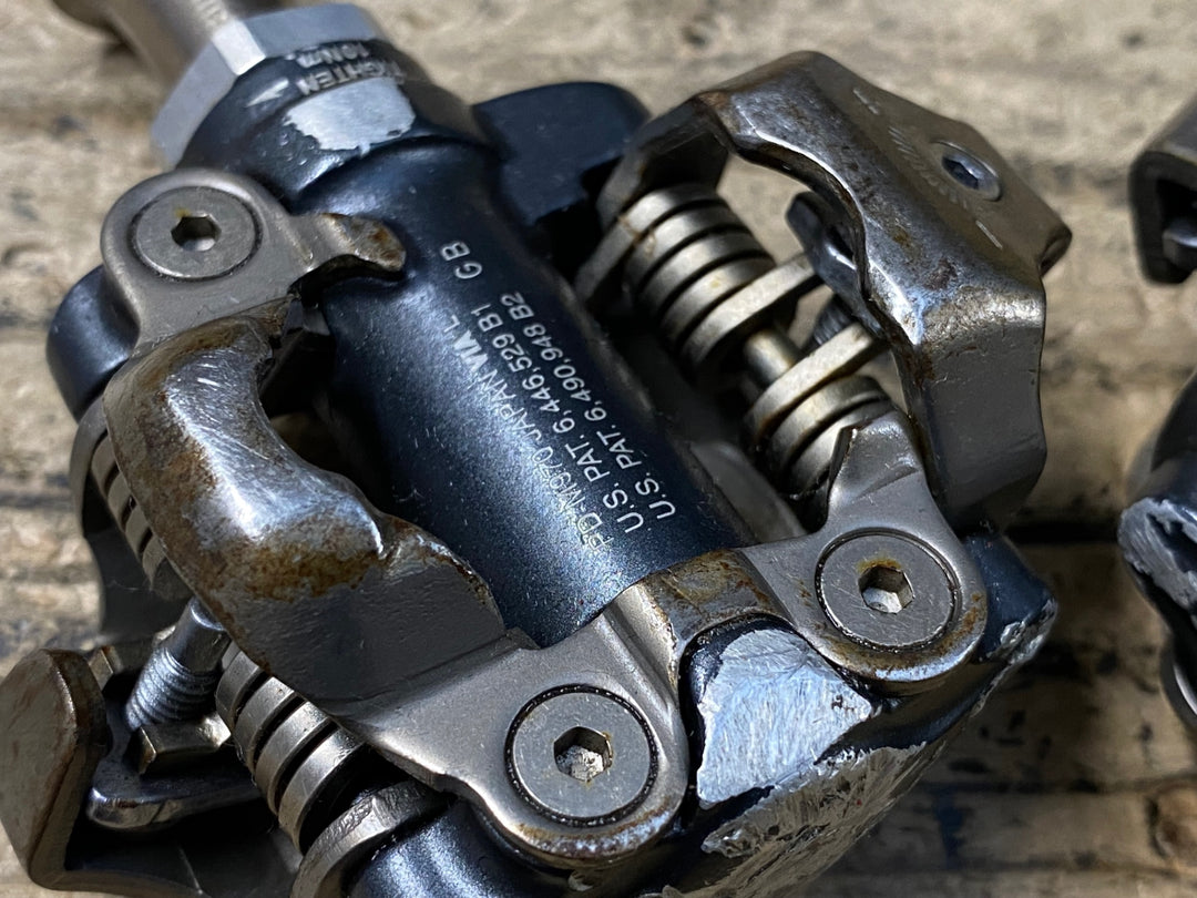 JY718 シマノ SHIMANO XTR PD-M970 ビンディングペダル SPD