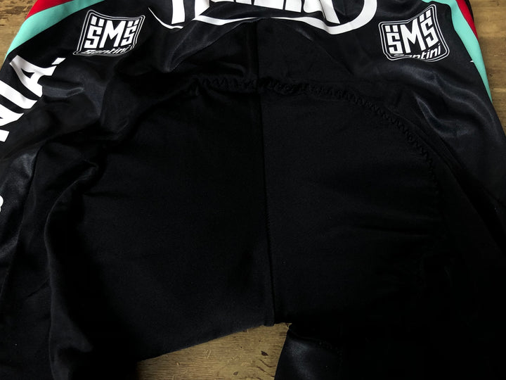 JV751 サンティーニ Santini ビブショーツ 黒 M パッドへたり