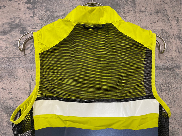 JV224 ラファ Rapha BREVET GILET ジレ サイクルベスト 黄 S