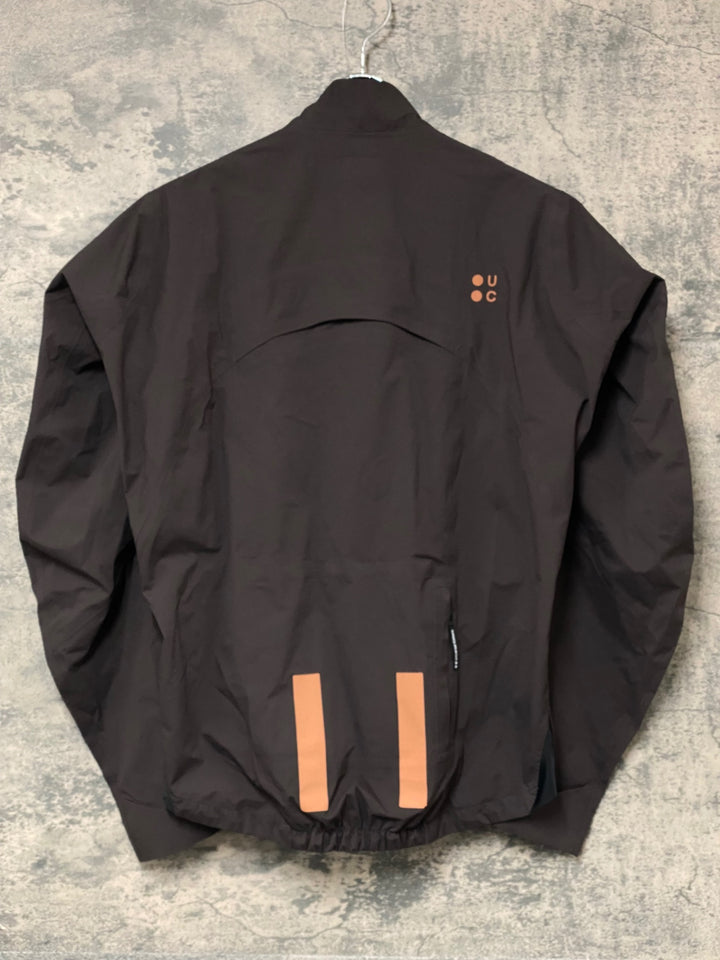 KN740 ユニバーサルカラーズ Universal Colours CHROMA RAIN JACKET 長袖 レインジャケット 茶 XS