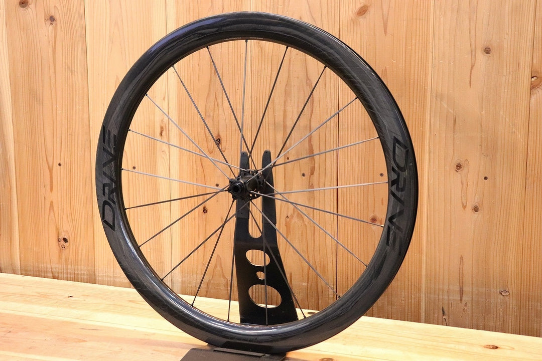 エリートホイールズ ELITE WHEELS ドライブ DRIVE 50D カーボン チューブレスレディ フロントホイール 【芦屋店】