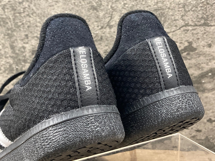 KQ863 アディダス adidas VELOSAMBA COLD RDY ビンディングシューズ 黒 EU43 1/2