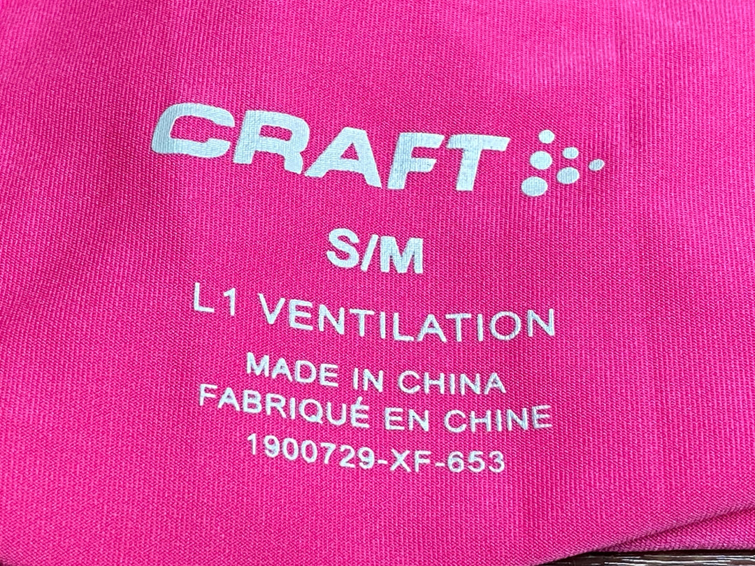 JI932 クラフト CRAFT アームカバー ピンク S/M