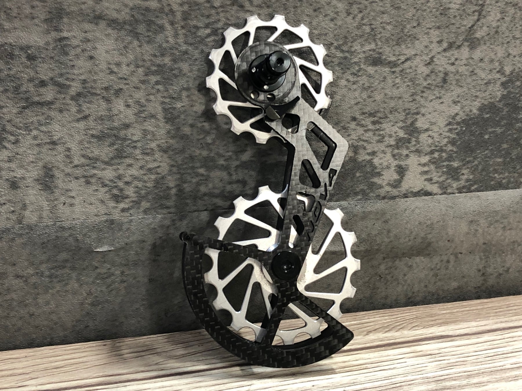 JQ886 ノバライド NOVA RIDE ビッグプーリー シルバー 7/17T SHIMANO