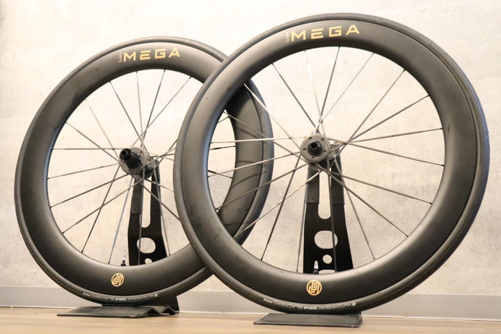 ルン LUN MEGA D67 カーボン チューブレスレディ シマノ 12/11S ホイールセット 【さいたま浦和店】