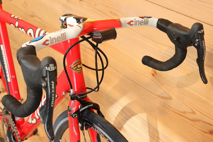 チネリ CINELLI プロキシマ PROXIMA カンパニョーロ レコード チタニウム 10S アルミ ロードバイク 【千葉店】