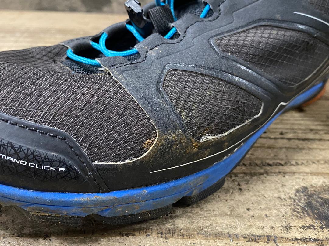 KB578 シマノ SHIMANO SH-CT71L ビンディングシューズ SPD EU40 汚れ