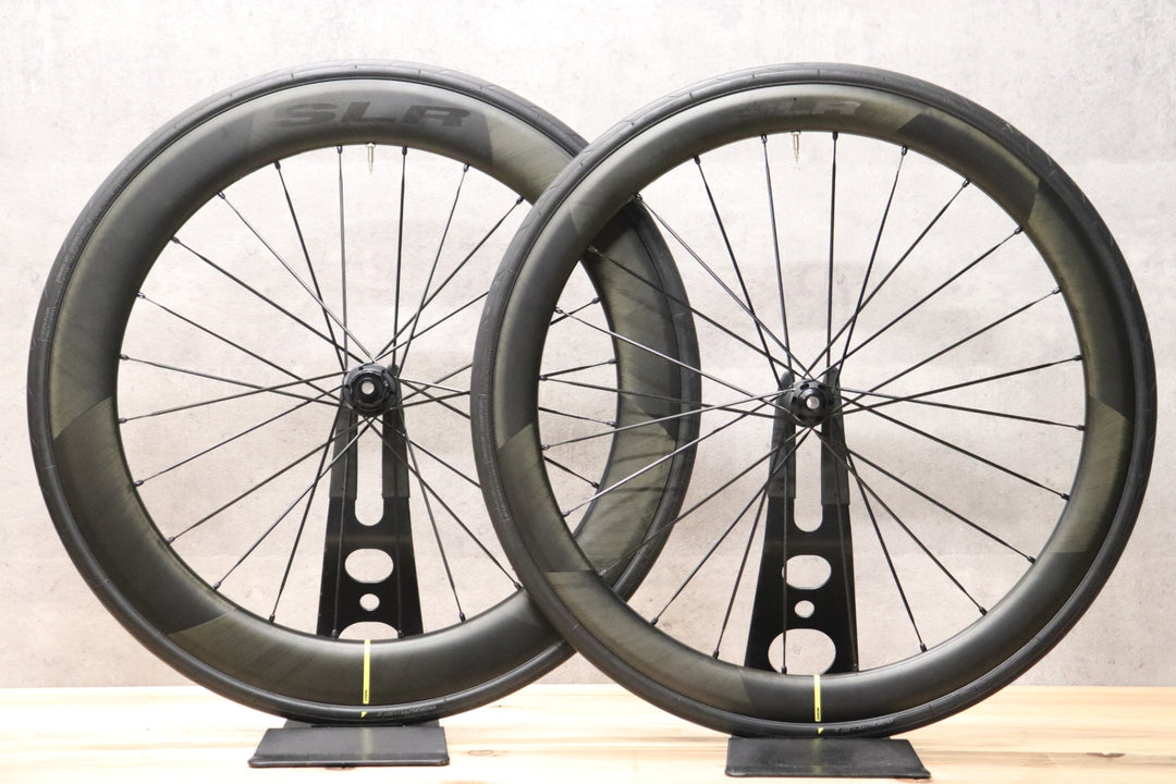 マヴィック MAVIC コスミック COSMIC SLR 45/65 DISC シマノ 11S/12S カーボン チューブレス ホイールセット 【さいたま浦和店】