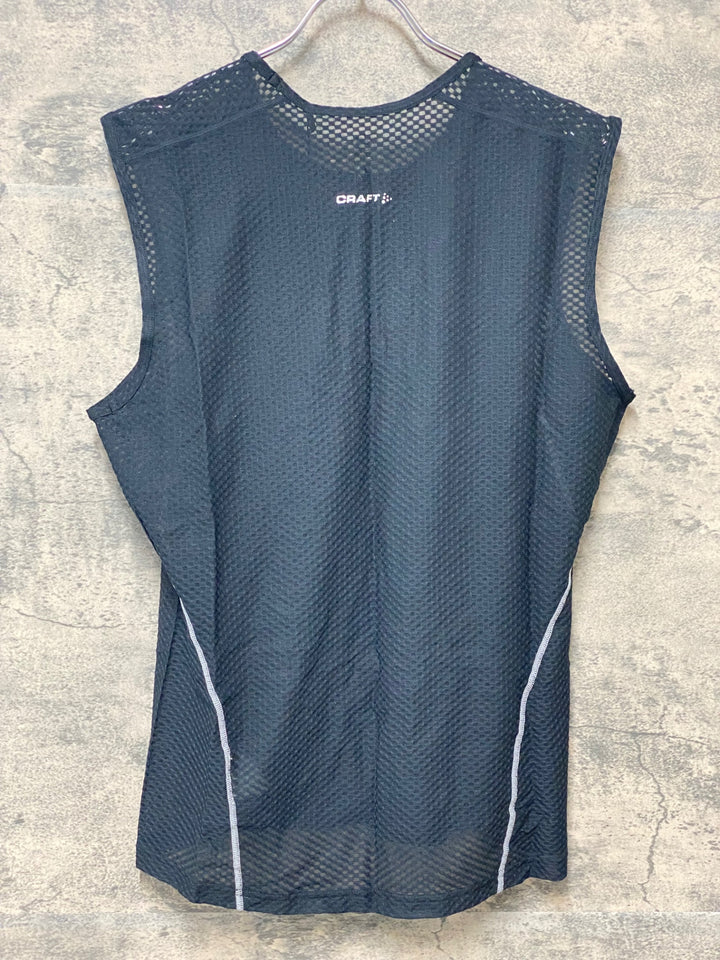 KE174 クラフト CRAFT STAY COOL ノースリーブ ベースレイヤー 黒 M
