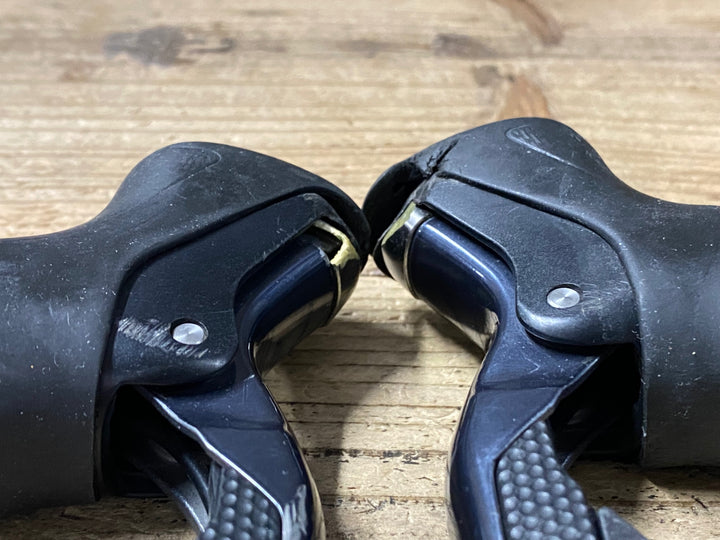 KC967 シマノ SHIMANO アルテグラ ULTEGRA ST-6870 STIレバー 2x11S Di2 動作確認済 ※割れ、削れ大 ジャンク