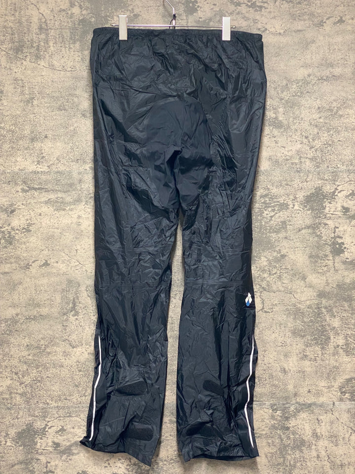 JW036 モンベル mont bell パッカブルレインパンツ 黒 L GORE TEX INFINIUM