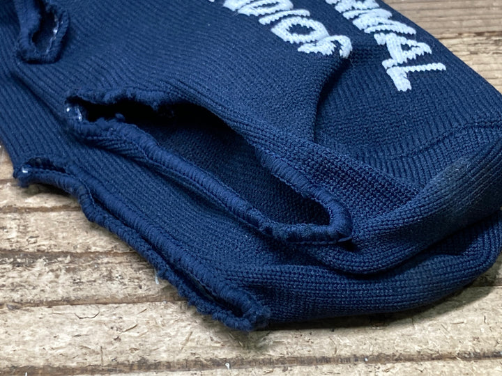 JH652 パスノーマルスタジオ PAS NORMAL STUDIOS OVERSOCKS シューズカバー 紺 M