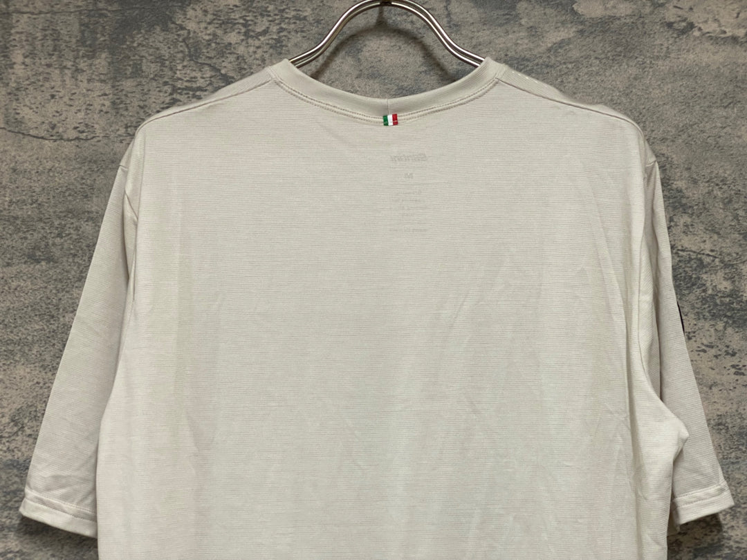 JY863 サンティーニ Santini 半袖 Tシャツ オフホワイト M POLARTEC DELTA