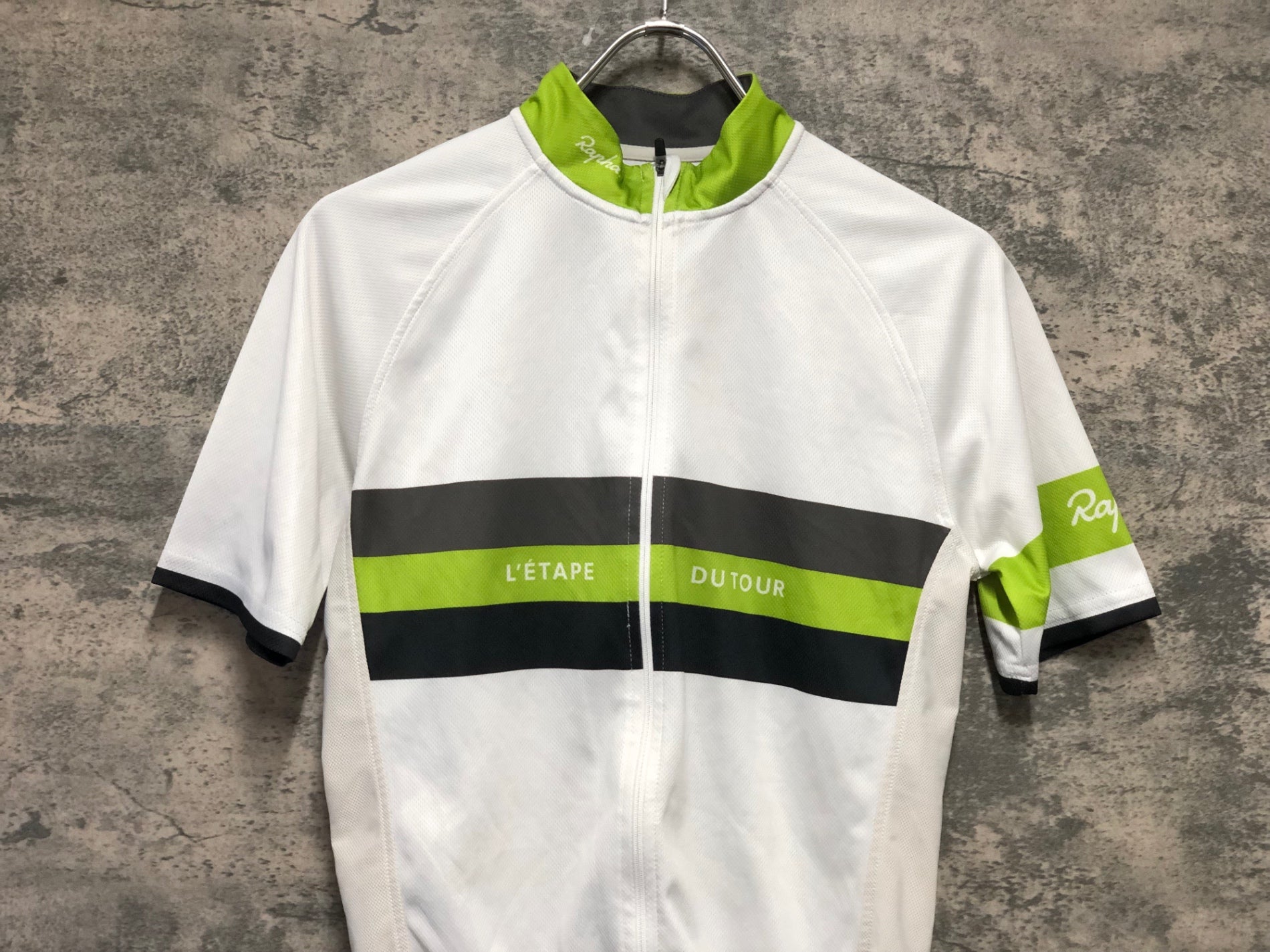 JZ505 ラファ RAPHA L'ETAPE DU TOUR 2012 半袖 サイクルジャージ S 白