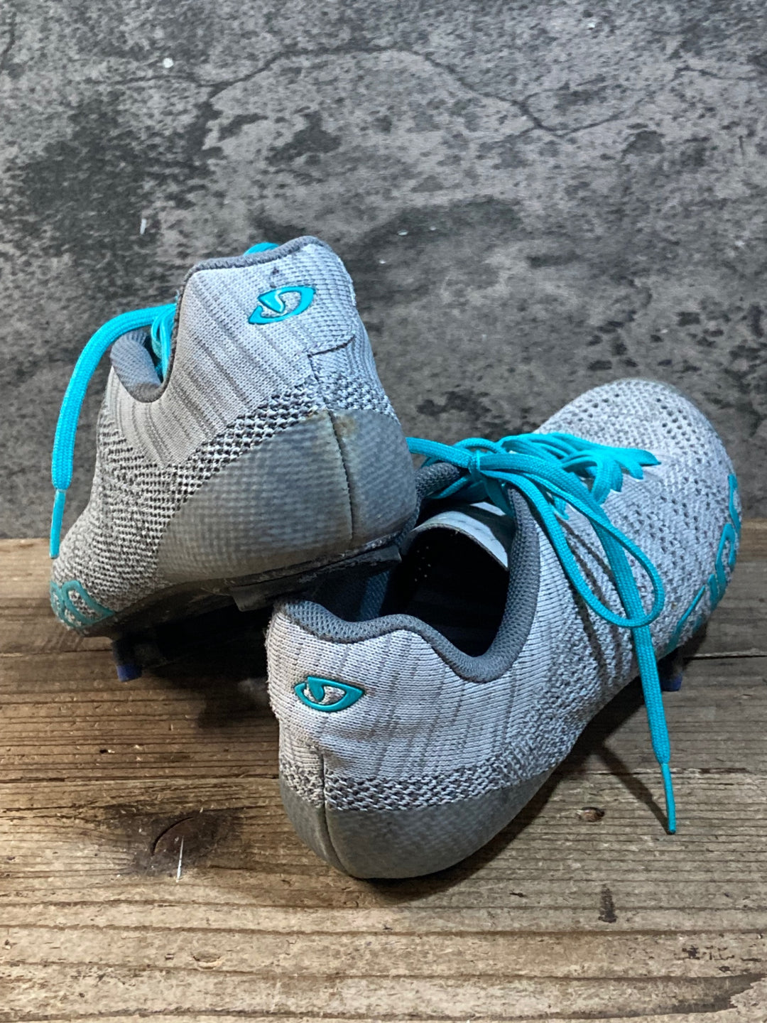 KC513 ジロ GIRO EMPIRE E70 W KNIT ビンディングシューズ 3穴 グレー EU41