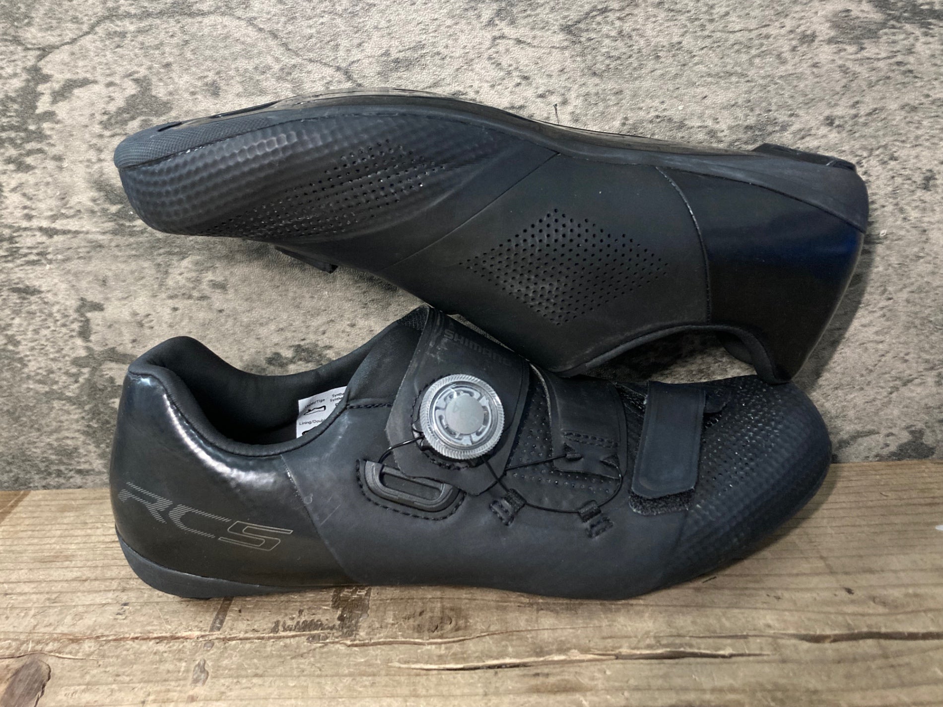 JY156 シマノ SHIMANO RC5 SHRC502M L01 S ビンディングシューズ 3穴