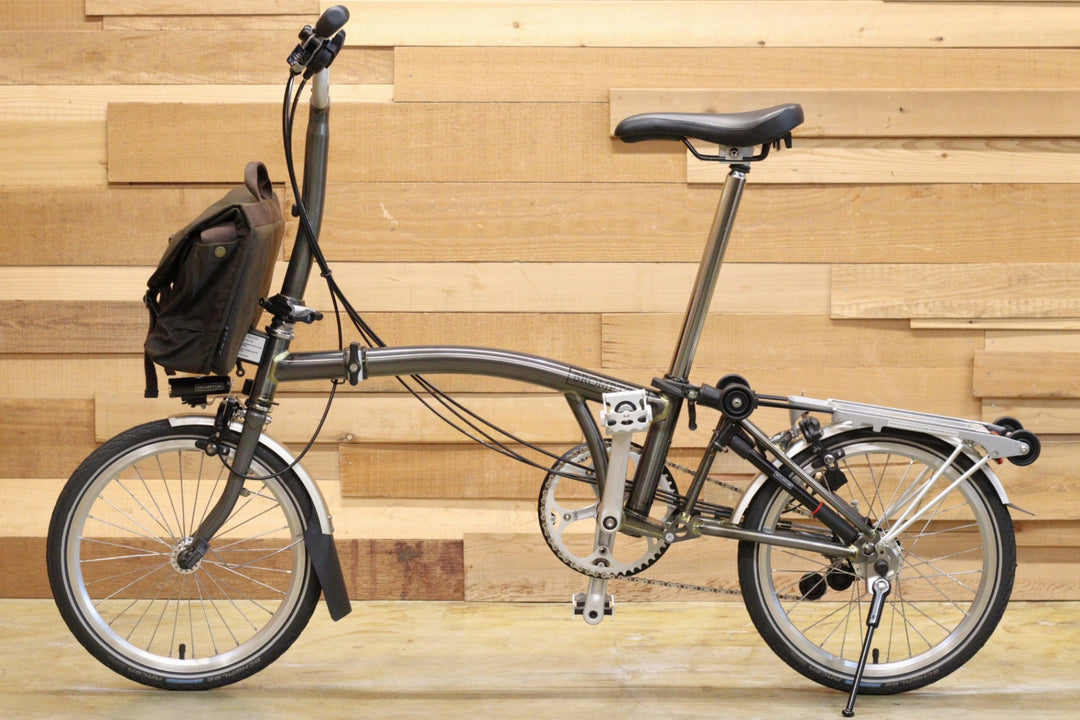 ブロンプトン BROMPTON M6R RAW LACQUER 2020 2×3速 16インチ 折り畳み ミニベロ フォールディングバイク 【立川店】