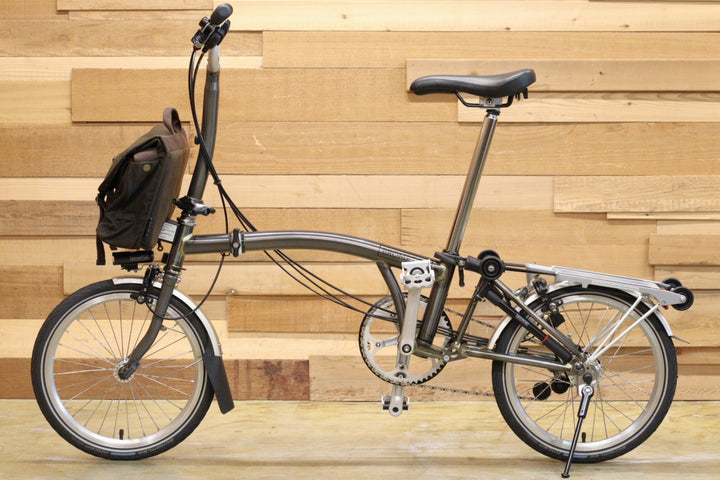 ブロンプトン BROMPTON M6R RAW LACQUER 2020 2×3速 16インチ 折り畳み ミニベロ フォールディングバイク 【立川店】