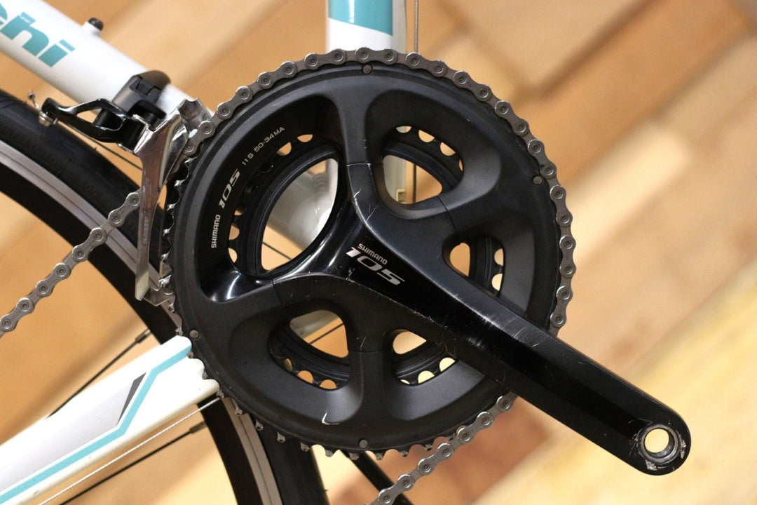 ビアンキ BIANCHI ヴィアニローネ 7 VIA NIRONE 7 2015 50サイズ シマノ105 5800 11S アルミ ロードバイク 【立川店】