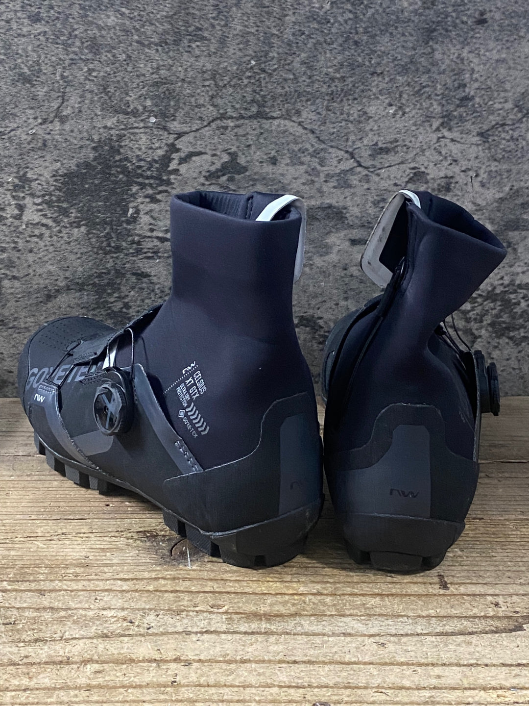 KL097 ノースウェーブ NORTH WAVE CELSIUS XC GTX ビンディングシューズ 黒 EU40 2穴