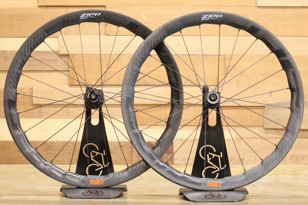 ジップ ZIPP 353 NSW TUBELESS DISC カーボン チューブレスレディ ホイールセット シマノ 11/12S フックレス 【立川店】