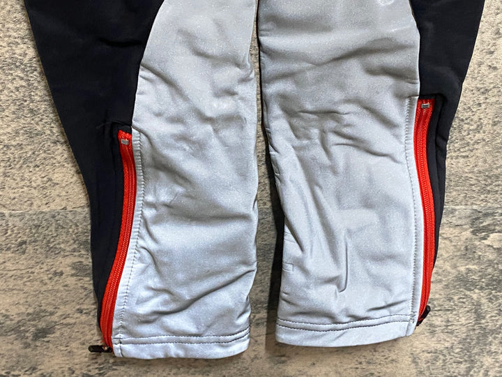 JS471 カステリ CASTELLI NANOFLEX PRO BTIGHT ビブタイツ 黒 S 裏起毛