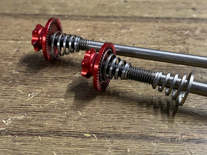 KA784 KCNC スキュワー 赤 チタンシャフト 100mm 130mm