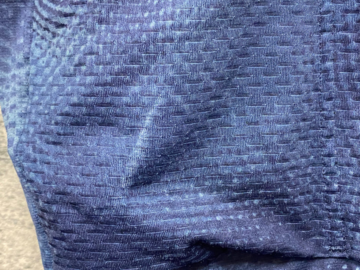 KA689 カステリ CASTELLI 半袖 サイクルジャージ 紺 L