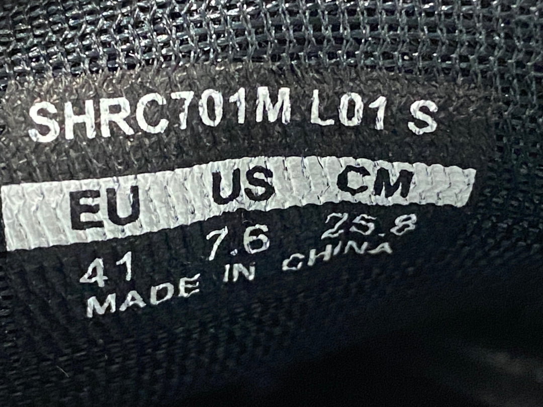 JV079 シマノ SHIMANO RC7 SHRC701M L01 S ビンディングシューズ 3穴 黒 EU41